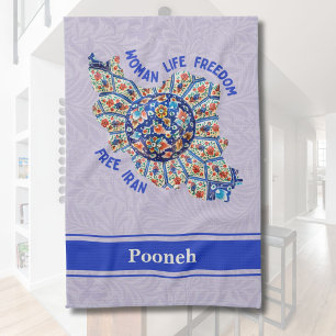 Custom Bulk Persian Gifts for Busy Moms Women Kitc Tea Towel