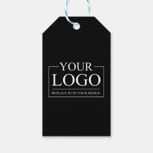 Custom Business ADD LOGO Company Professional  Gift Tags