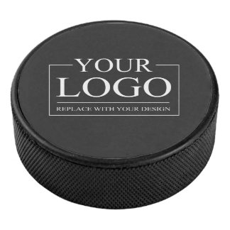 Custom Business ADD LOGO Company Professional  Hockey Puck