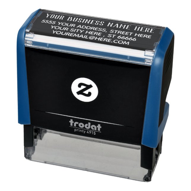 Custom Business Address Your Company Stamp (Product)