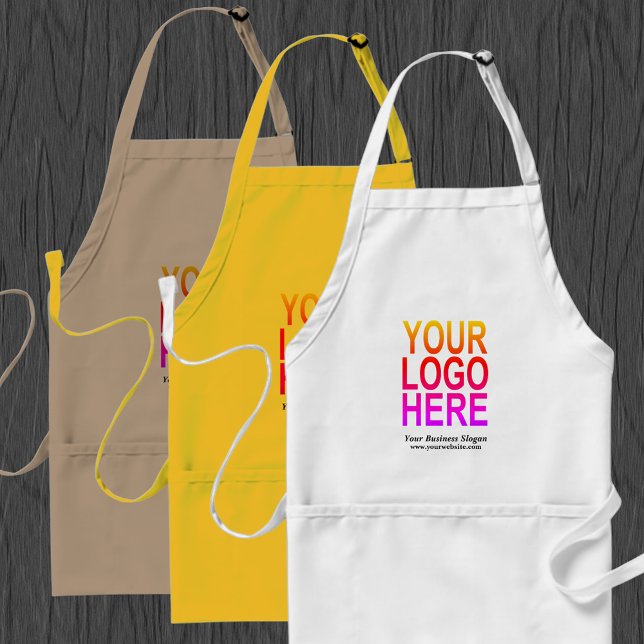 Custom Business Apron Company Logo Employee Staff (Creator Uploaded)