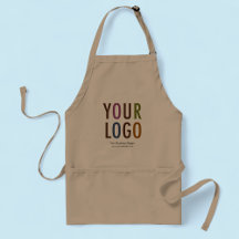 Custom Business Apron Company Logo Employee Staff