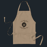 Custom Business Apron Company Logo Employee Staff<br><div class="desc">Easily personalise this custom apron with your own company logo, business slogan, and website address. Promotional aprons custom branded with your business logo can be a uniform for employees, wait staff, and workshops, or promotional giveaways for customers. This apron with pockets is ideal for a catering company, chef, restaurant, bakery,...</div>