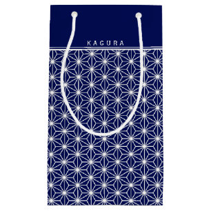 Custom Business Bag Japanese KIMON Pattern ASANOHA