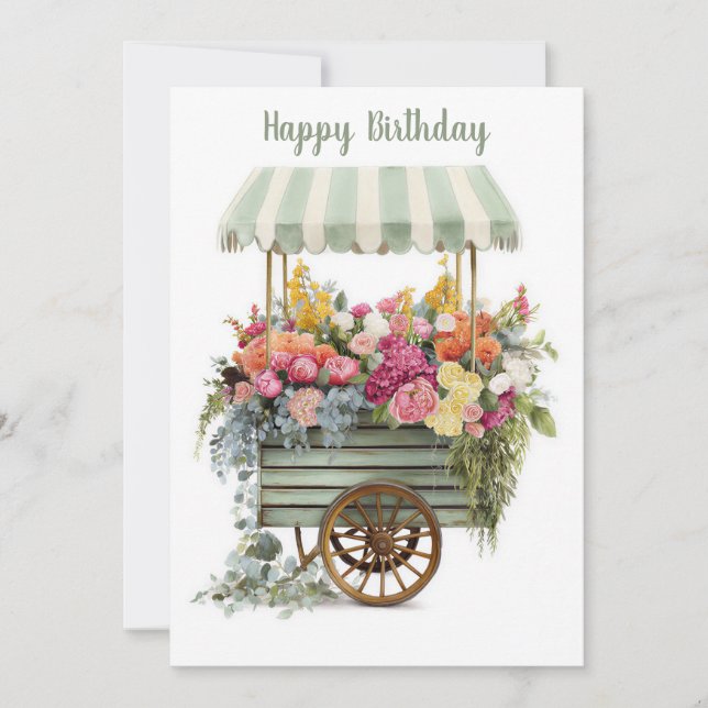 Custom Business Birthday Card (Front)