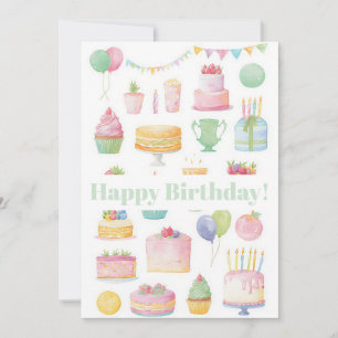 Custom Business Birthday Card