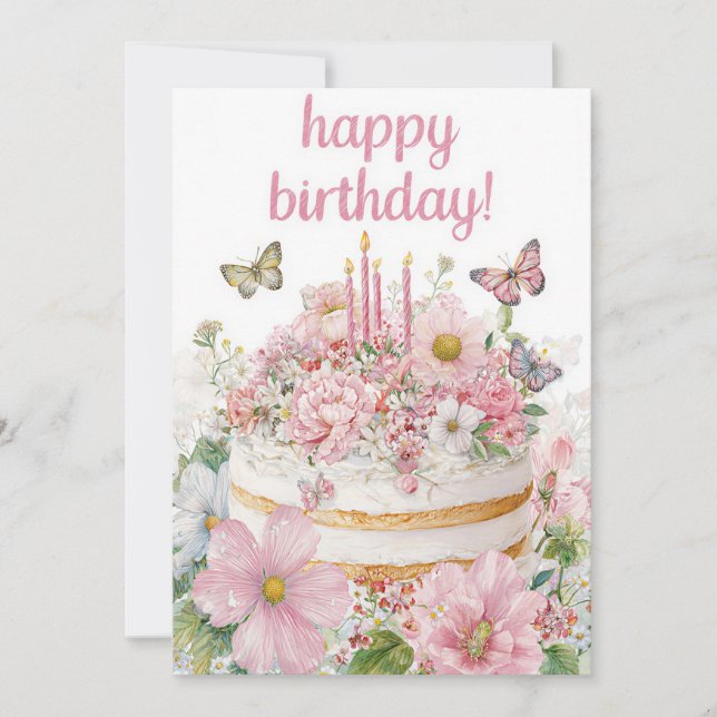 Custom Business Birthday Card (Front)