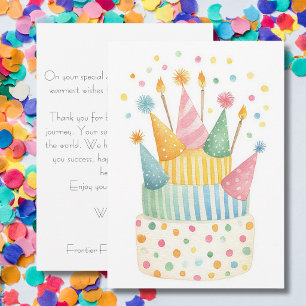 Custom Business Birthday Card