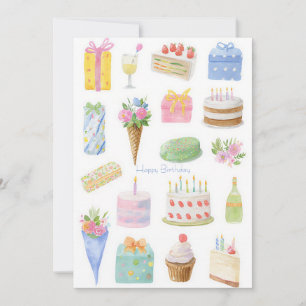 Custom Business Birthday Card