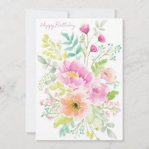 Custom Business Birthday Card