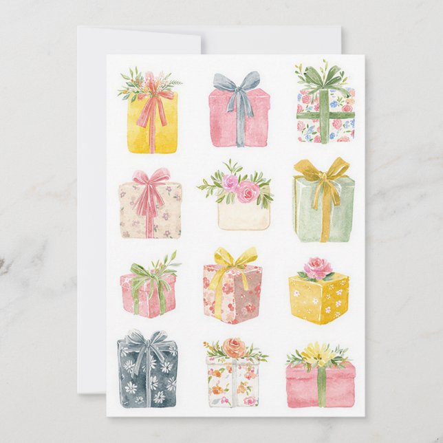 Custom Business Birthday Card (Front)