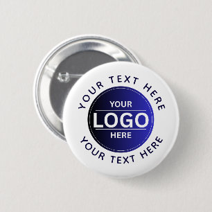 Custom Business Brand Logo 6 Cm Round Badge