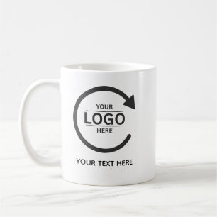 Custom Business Brand Logo Coffee Mug