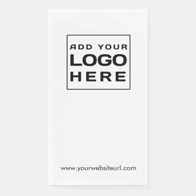 Custom Business Brand Logo Employees Custom Napkin (Front)