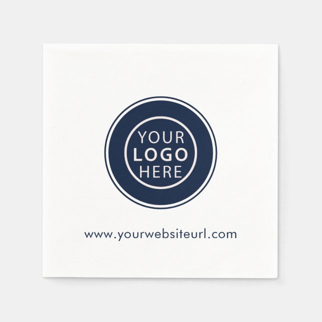 Custom Business Brand Logo Employees Custom Paper Napkin (Front)