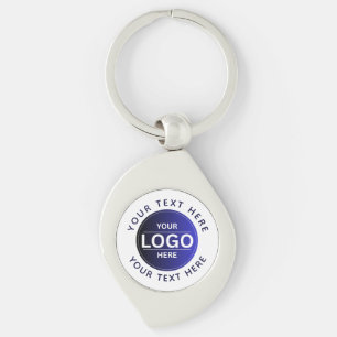 Custom Business Brand Logo Key Ring