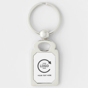 Custom Business Brand Logo Key Ring