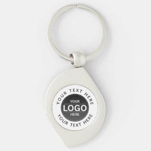 Custom Business Brand Logo Key Ring