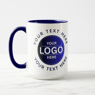 Custom Business Brand Logo Mug