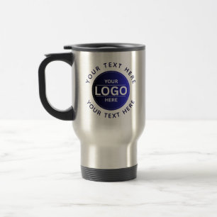 Custom Business Brand Logo Travel Mug