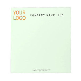 Custom Business Branding LOGO Notepad