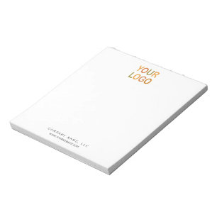 Custom Business Branding Logo Template Notepad