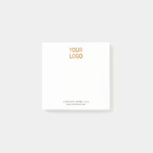 Custom Business Branding Logo Template Post-it Notes