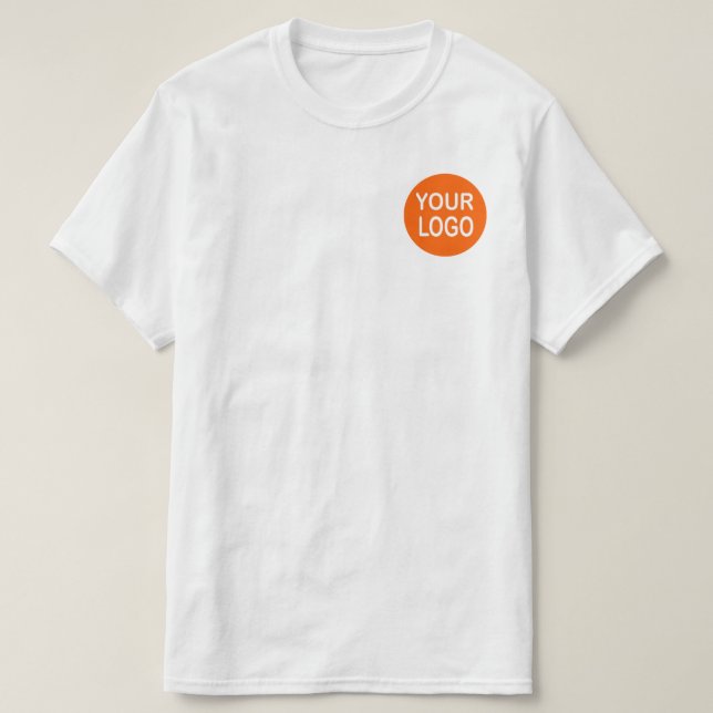Custom Business Branding Logo Template  T-Shirt (Design Front)