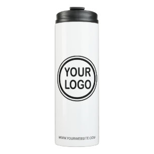 Custom Business Branding Logo Template Thermal Tum Thermal Tumbler