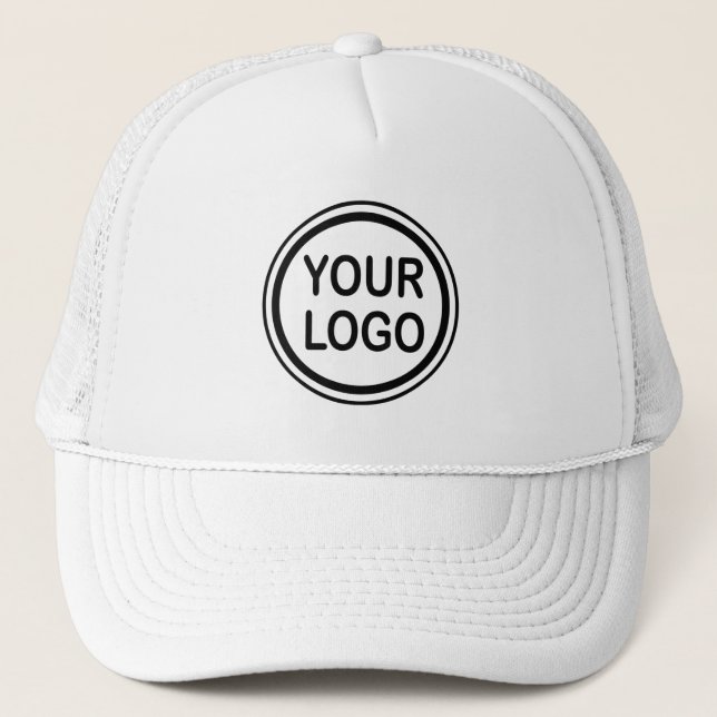 Custom Business Branding Logo Template Trucker Hat (Front)