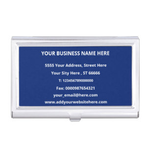 Custom Business Card Case with Your Own Design