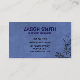 Custom Business Card Professional and Stylish