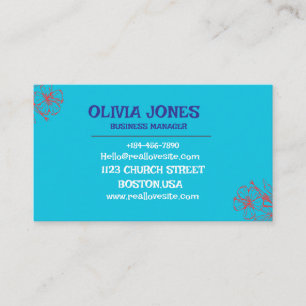 Custom Business Card Professional and Stylish