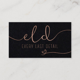 Custom Business Cards: Every Last Detail Business Card