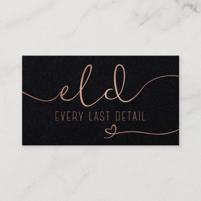 Custom Business Cards: Every Last Detail Business Card (Front)