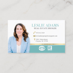 Custom Business Cards for Leslie Adams