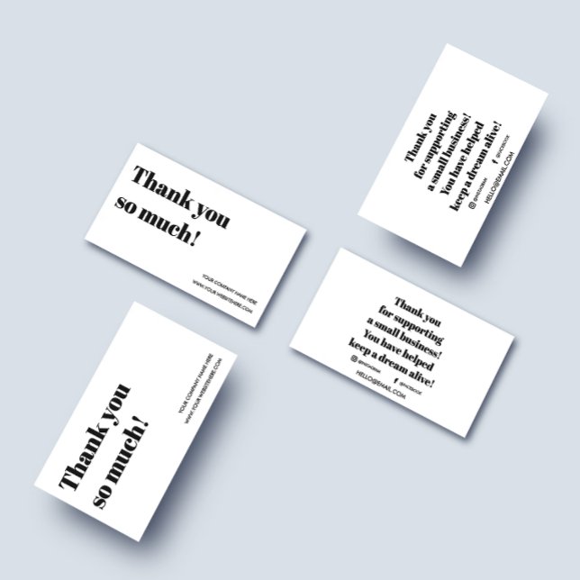 Custom Business Cards Minimal Stylish (Creator Uploaded)