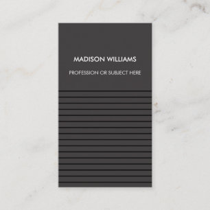 Custom Business Cards Minimal Stylish