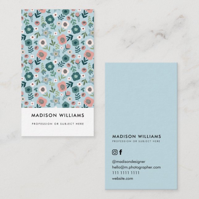 Custom Business Cards Minimal Stylish (Front/Back)