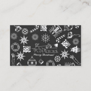 Custom Business Cards, Name Website, Black White Card