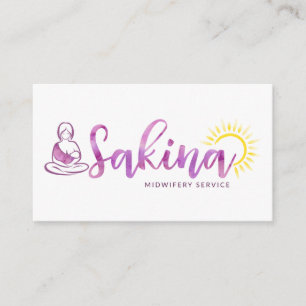 Custom Business Cards: Sakina Business Card