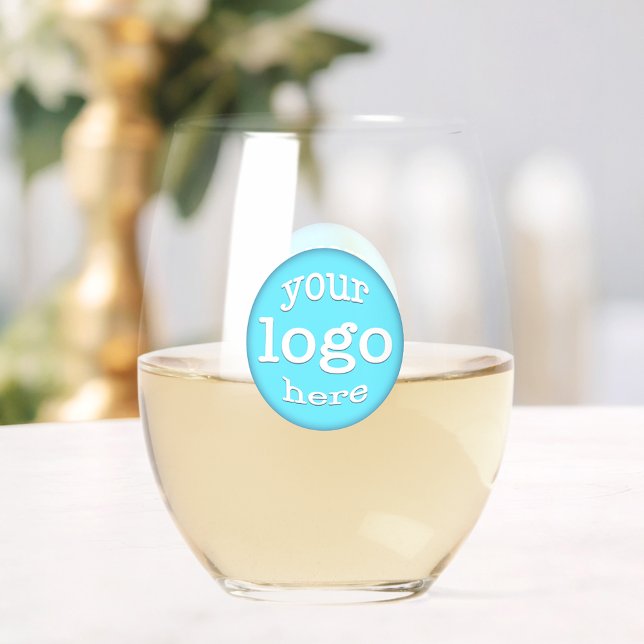 Custom Business Company Bar Event Logo Branded Stemless Wine Glass (Custom Business Company Bar Event Logo Branded Stemless Wine Glass)