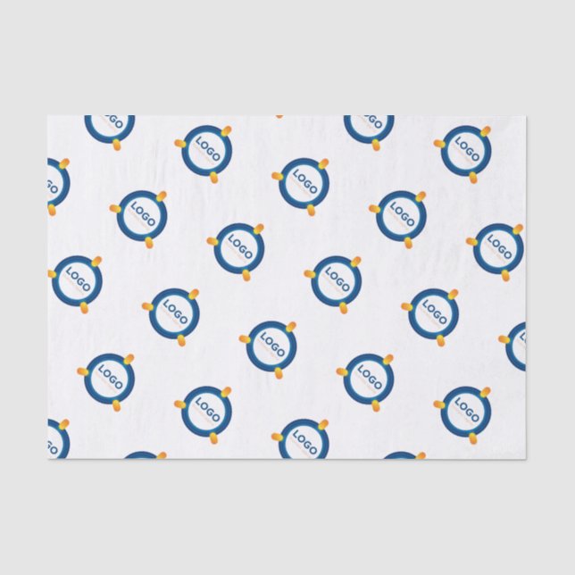 Custom Business Company  Branded Logo Packaging  Tissue Paper (Front)
