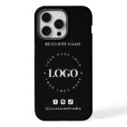 Custom Business Company Custom Logo & Social Media