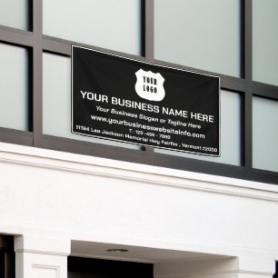 Custom Business Company Logo Advertising Promotion Banner