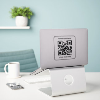 Custom Business Company Logo and QR Code 