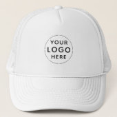 Custom Business Company Logo Employee Staff Promo Trucker Hat (Front)