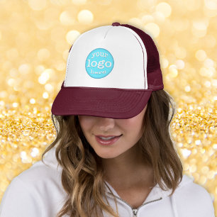 Custom Business Company Logo Employee Truckers Hat