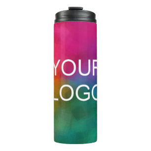 Custom Business Company Logo Modern Top Best Thermal Tumbler