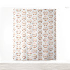 Custom Business Company Logo Pattern Backdrop